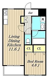 クラフトハウスI 2階/203