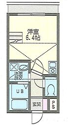 NAUTICA ワンルームの間取図画像