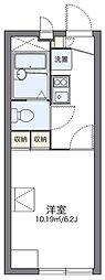 レオパレス花咲の丘1 1Kの間取図画像