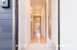 サンセレヴェ橋本 3階1Kのリビング/ダイニング