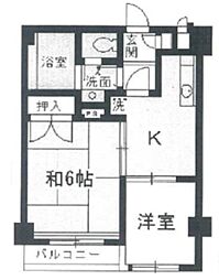 K.Tビル 2Kの間取図画像