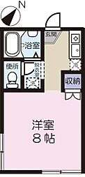 ジュネス東高円寺 1Kの間取図画像