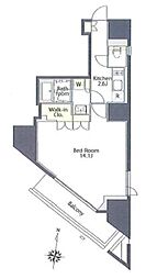 プライムメゾン本郷 1Kの間取図画像