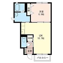 イグアス 00101 ｜ 千葉県成田市土屋152（賃貸アパート1LDK・1階・42.90㎡） その2