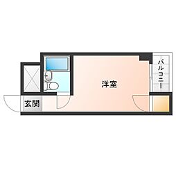 ジョイフル西船場 ワンルームの間取図画像