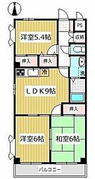 メゾン・ド・エトワール 3LDKの間取図画像