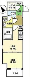 目白myvillage 1DKの間取図画像
