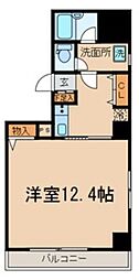 ロジエメント三軒茶屋 1Kの間取図画像