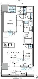 パークアクシス大森山王 2LDKの間取図画像