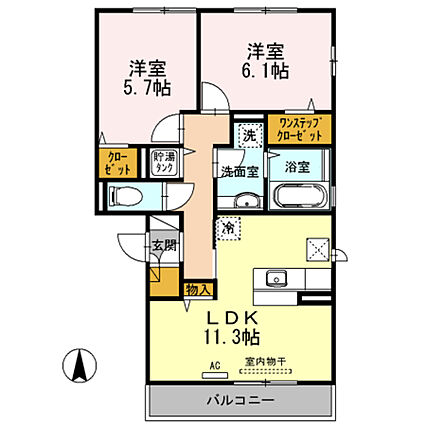 グランシャリオ天美_間取り_0