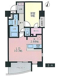 ケインズ湘南2 1LDKの間取図画像