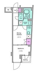 Nーflats東向島 2LDKの間取図画像