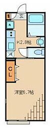モード・クレイン練馬 1Kの間取図画像
