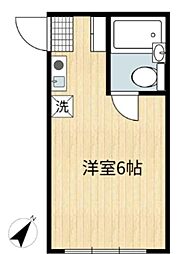 錦町ビル ワンルームの間取図画像
