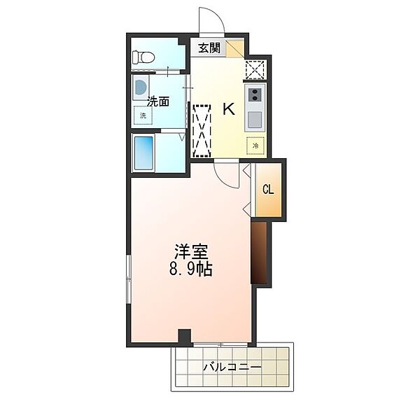 エヌエムスワサントセットウエスト ｜大阪府堺市北区常磐町３丁(賃貸マンション1K・3階・28.08㎡)の写真 その2