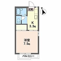 カサ・レアール 205 ｜ 宮城県仙台市泉区南光台７丁目7-12（賃貸アパート1K・2階・24.50㎡） その2