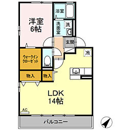 クライン・ガルデンB 2階
