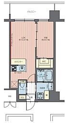 プレジオ練馬富士見台 1LDKの間取図画像