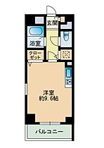 ボンメゾン 0605 ｜ 福岡県福岡市早良区西新５丁目15-54（賃貸マンション1R・6階・27.87㎡） その2