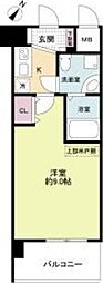 CASSIAJUSO 1Kの間取図画像