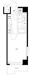 ルーブル中野沼袋 1Kの間取図画像