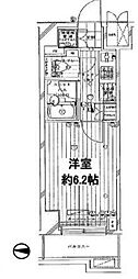 ルーブル練馬弍番館 1Kの間取図画像