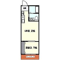ひなたと春風のラテ 3階