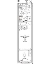 豊島区目白4丁目マンション 1LDKの間取図画像