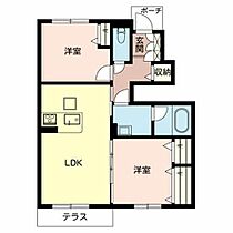 サニーパレス宮ヶ原 0102 ｜ 奈良県橿原市五条野町2239（賃貸アパート2LDK・1階・60.17㎡） その2