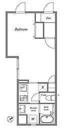 江東区永代2丁目マンション 1Kの間取図画像