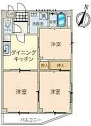 京王相模原線 京王堀之内駅 徒歩13分 3階/-