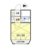 エクセル西野川 202. ｜ 東京都狛江市西野川２丁目20-4（賃貸アパート1K・2階・12.42㎡） その2