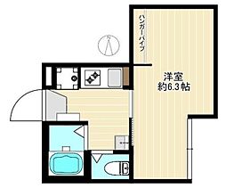 ルフィア中台 1階1Kの間取り