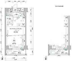 RELUXIA森下II 1LDKの間取図画像