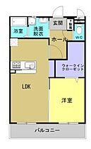 エステート八景水谷 402 ｜ 熊本県熊本市北区八景水谷１丁目（賃貸マンション1LDK・4階・41.60㎡） その2