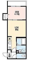 robothomeお花茶屋2 1LDKの間取図画像