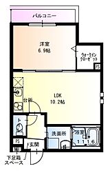 フジパレス北野田V番館 1階