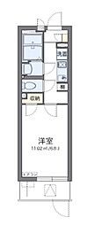 オリーブハウスネオ 1Kの間取図画像