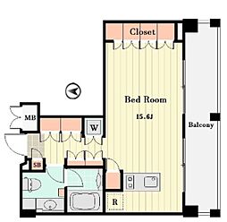 willDo清澄 ワンルームの間取図画像