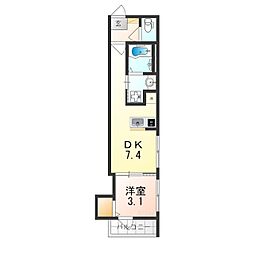 近鉄南大阪線 針中野駅 徒歩7分