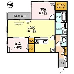 クラシスト加美正覚寺 3階/-