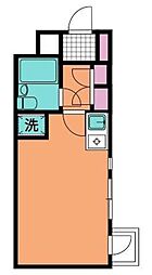 アーバンヒルズマンション高砂 ワンルームの間取図画像