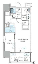 江東区大島4丁目マンション 1LDKの間取図画像