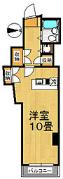 ロイヤル大山 1Kの間取図画像