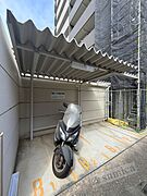 バイク置き場ございます♪♪