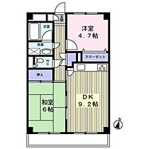 メゾンヒルサイドＫ 306 ｜ 神奈川県横浜市青葉区藤が丘１丁目39-35（賃貸マンション2DK・3階・50.40㎡） その2