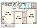 エクセレント聖蹟桜ヶ丘4階10.3万円