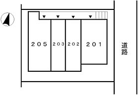 南長崎4フラッツ 203 ｜ 東京都豊島区南長崎４丁目8-14（賃貸アパート1K・2階・29.81㎡） その3