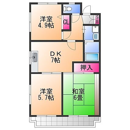 ルナ・コート_間取り_0