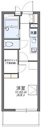 レオパレスすみだ 1Kの間取図画像